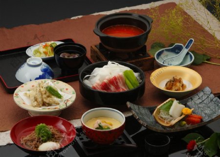 日式料理摄影照片图片