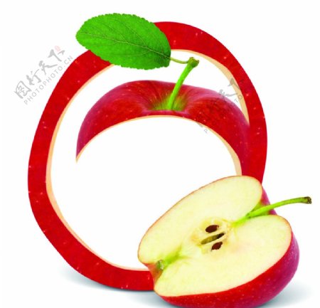 苹果苹果皮图片
