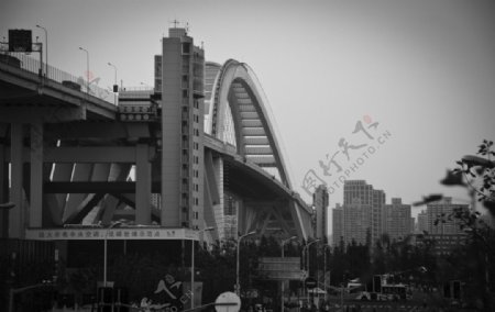 2010年上海世博会卢浦大桥图片
