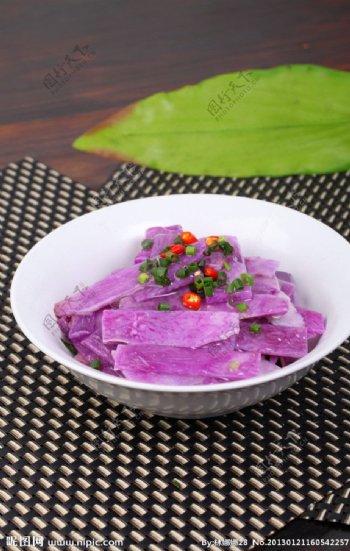 农家紫薯图片