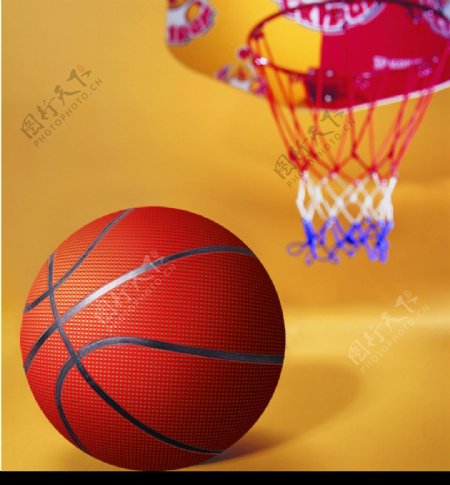 精制psd分层篮球图片