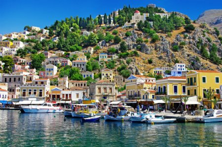 希腊旅游摄影图片