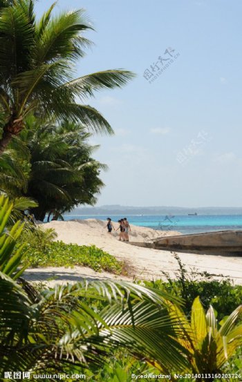 塞班岛海边风景图片