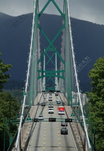 温哥华狮门大桥图片