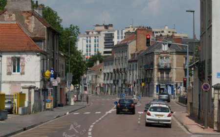 法國第戎市區街景图片