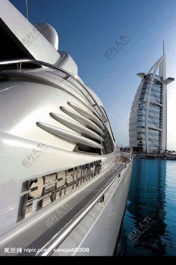 迪拜游艇图片