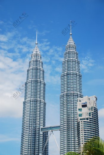 马来西亚双子塔摩天大楼图片