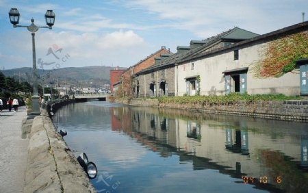 北海道小樽運河图片
