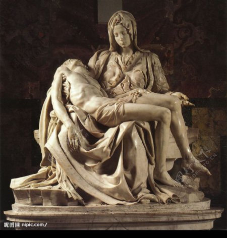 圣母与耶稣图片