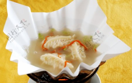水煮虾饺图片