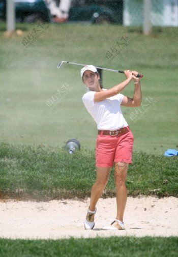 女子高尔夫图片