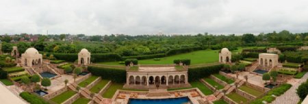 印度北方邦西南部历史名城阿格拉全景图图片