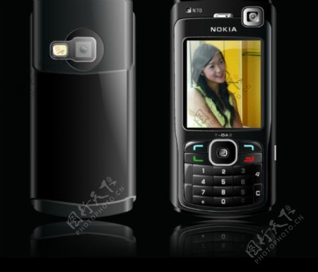 自作诺基亚N70手机图片