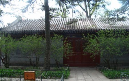 潭柘寺的厢房图片