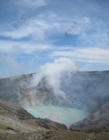阿蘇火山图片