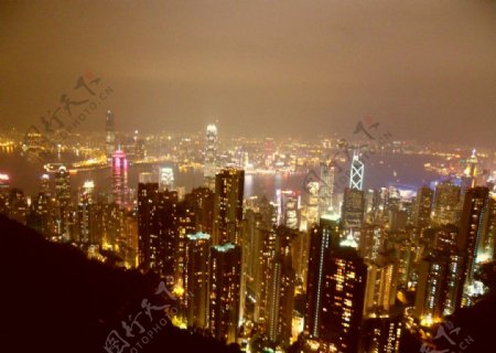 香港之夜图片