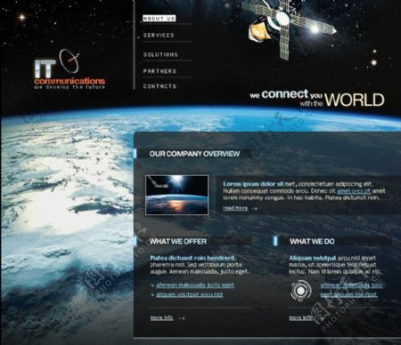 IT行业类卫星网站图片