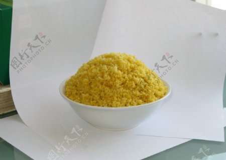 黄米饭图片
