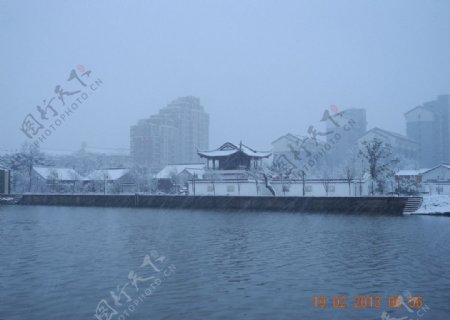 嘉兴雪景图片