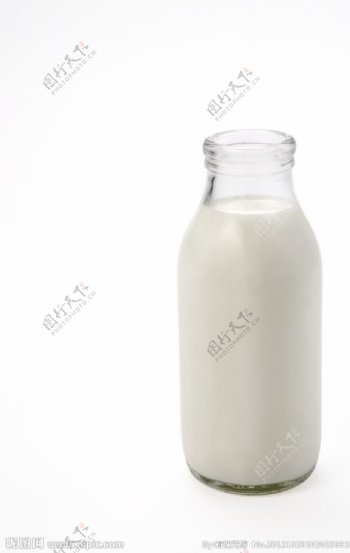 牛奶一瓶牛奶图片