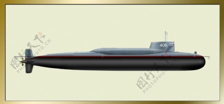 中国核潜艇图片