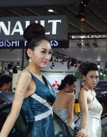 2009广州车展模特图片