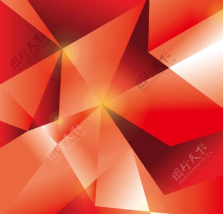 抽象立体抽象三角形图片