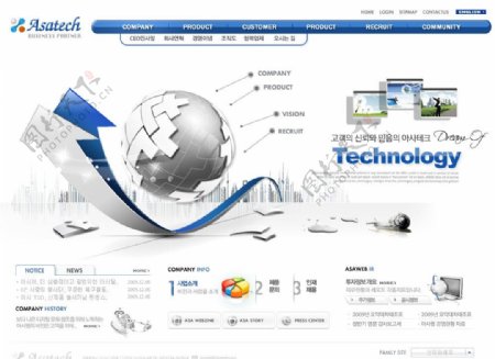 韩国科技网站图片