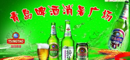 青岛啤酒图片