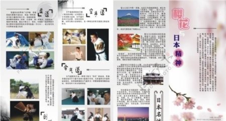 看日本四折页图片