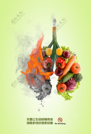肺部广告图片