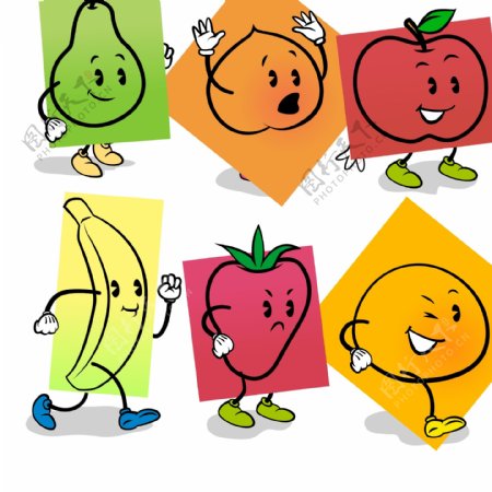 水果卡通