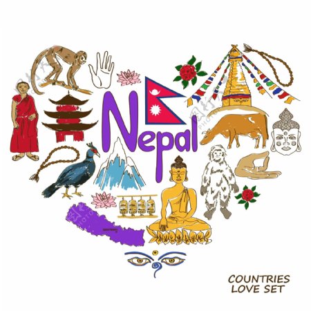 尼泊尔国家元素