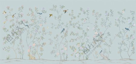 树枝花卉壁纸