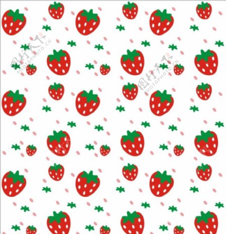 水果草莓背景素材