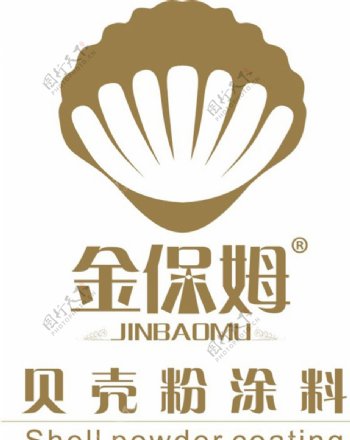 金保姆贝壳粉logo