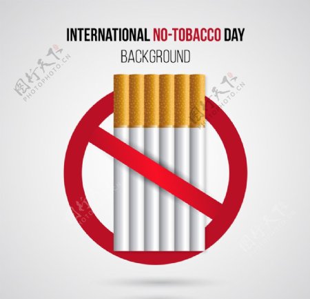 国际无烟日背景