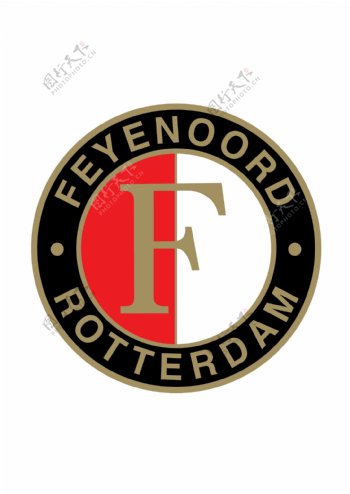 鹿特丹费耶诺德足球俱乐部徽标
