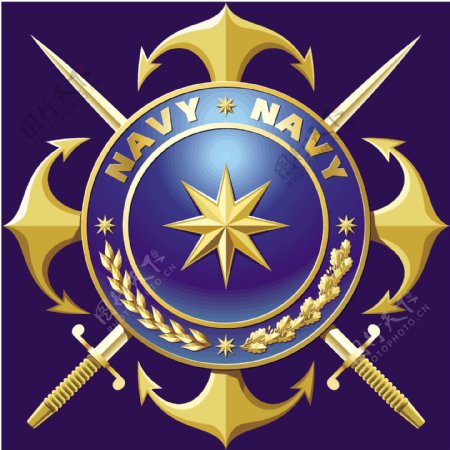 海军军衔徽章海洋徽章