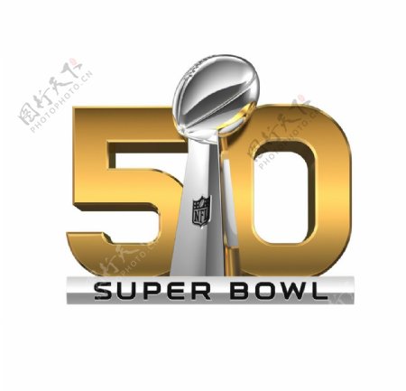 3D模型NFL超级碗logo