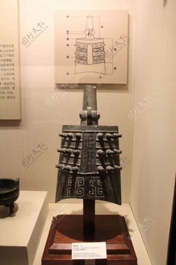 陕西历史博物馆珍宝青铜编钟