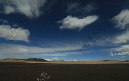 西藏光影天空