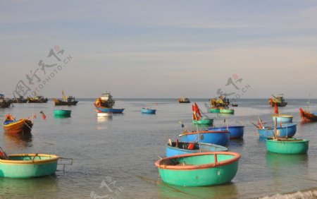 越南特色渔船