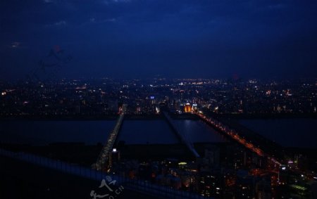日本都市夜景