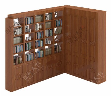 书柜模型模板下载书柜模型图片下载
