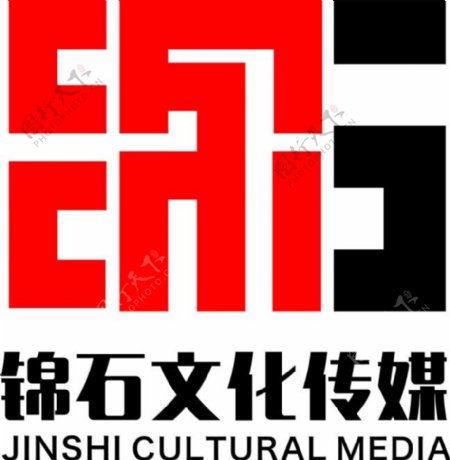 锦石logo设计