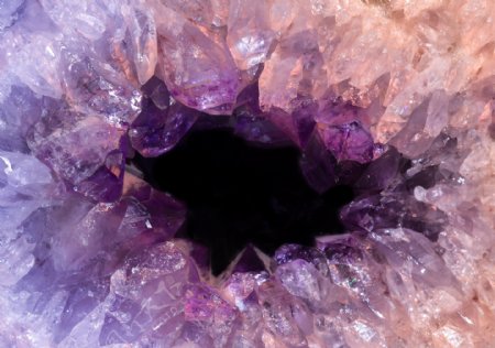 紫色冰块摄影图