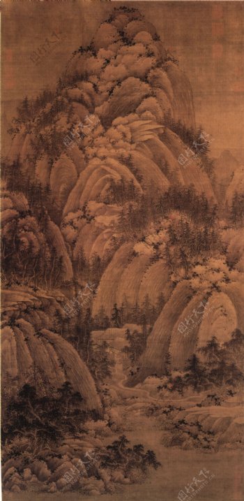 古典山水名画图片