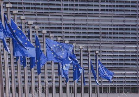 蓝色建设模式自由明星标志欧洲自由法律议会政治UE投票