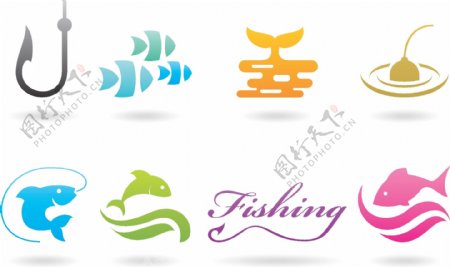 钓鱼标志Logo